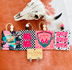 Neon Pink Western Girly Freshies