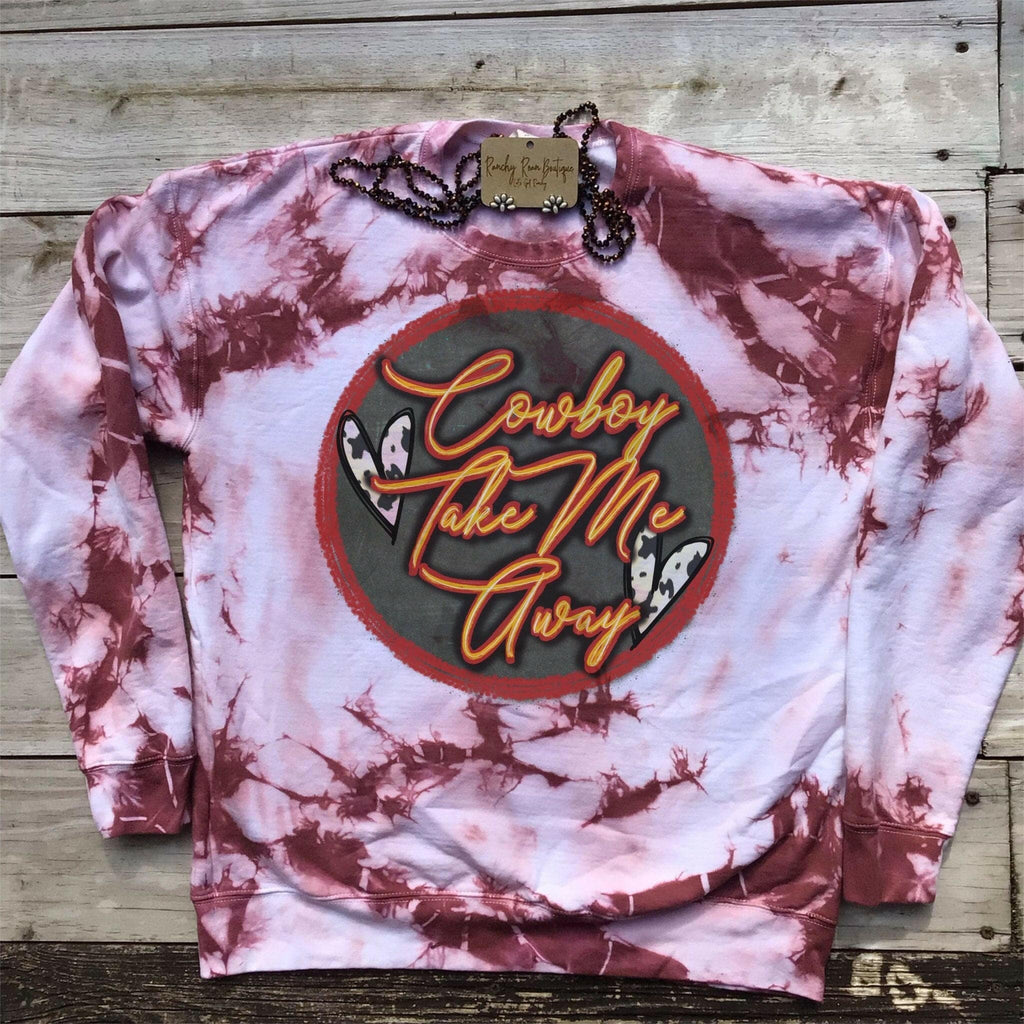 Cowboy Take Me Away Western Sweatshirt