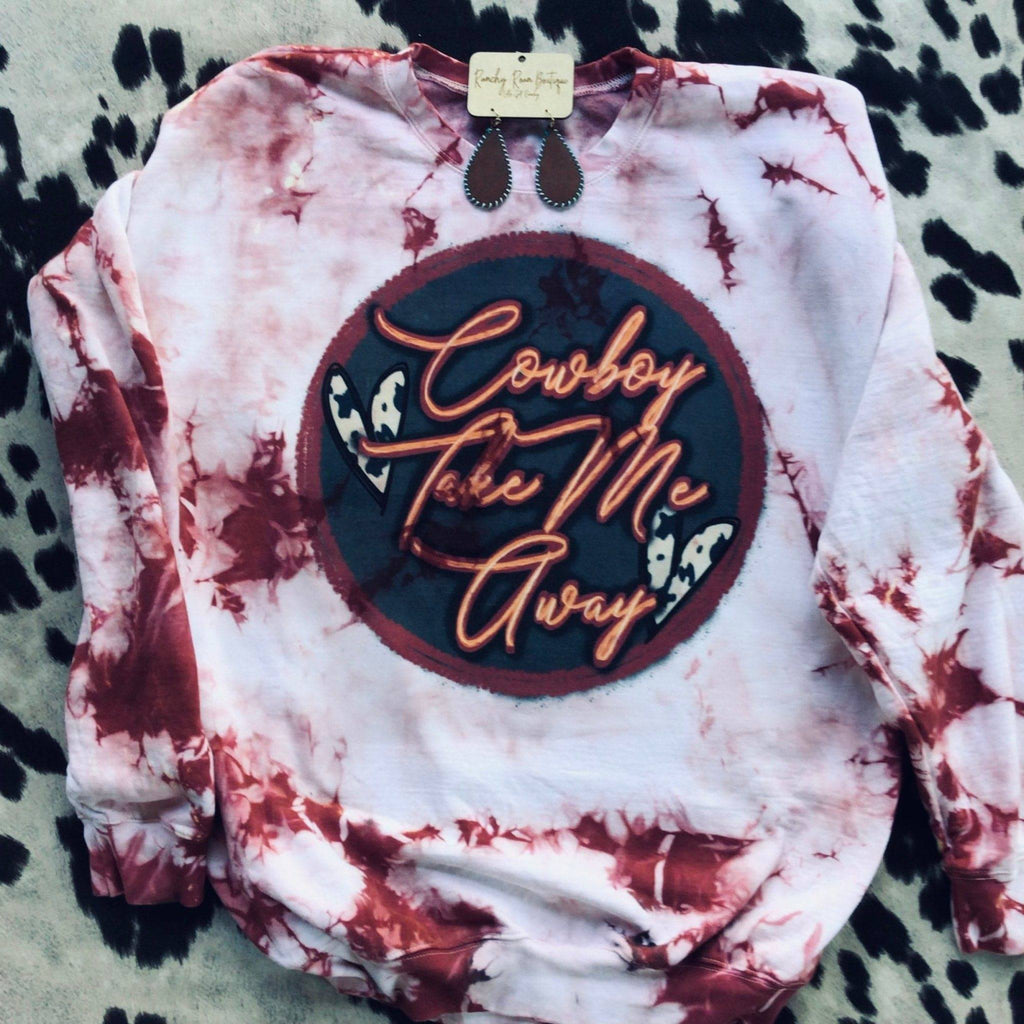 Cowboy Take Me Away Western Sweatshirt